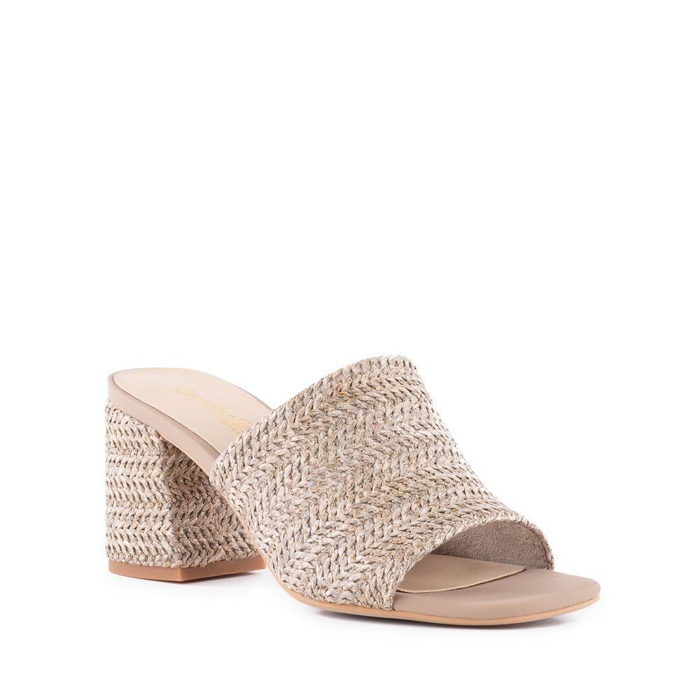 Adapt Raffia Sandal