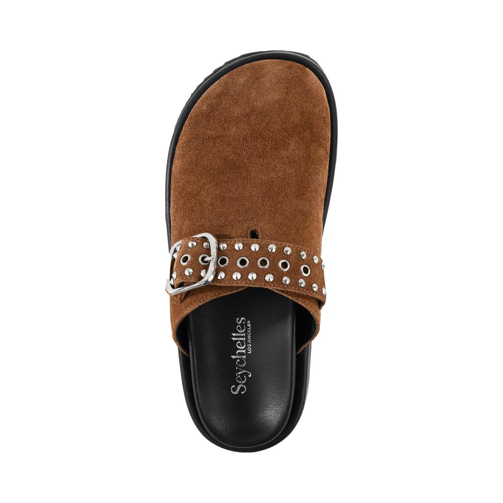 アメリ　フラットミュール Sam Edelman Linnie Mule Black Leather