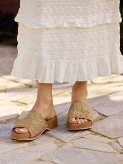 Fantasy Raffia Sandal