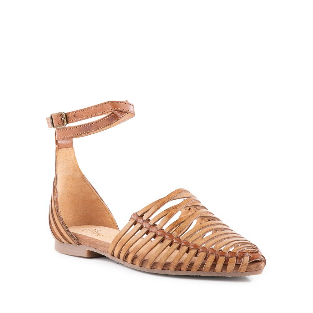 Seychelles Women's Final Hour Flat Sandal - Braided Strap With Hidden Wedge Heel